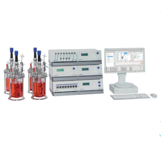 德國(guó)艾本德Eppendorf,DASGIP? Parallel Bioreactor System, 適用細(xì)胞培養(yǎng)，最大 50?sL/h 通氣, 12 罐體系統(tǒng)，臺(tái)式罐體