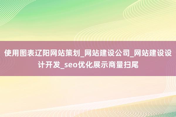 使用图表辽阳网站策划_网站建设公司_网站建设设计开发_seo优化展示商量扫尾